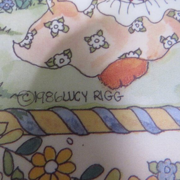 Vintage LUCY RIGGS 1986 Placemat SEE SAW #80269 (professional thick lamination) - Picture 9 of 9